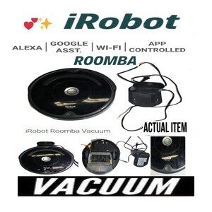 🛑 IROBOT Wifi ➕ VACUUM Self Charging ROOMBA Hard Floor Carpet Pet 💸BUY NOW‼️